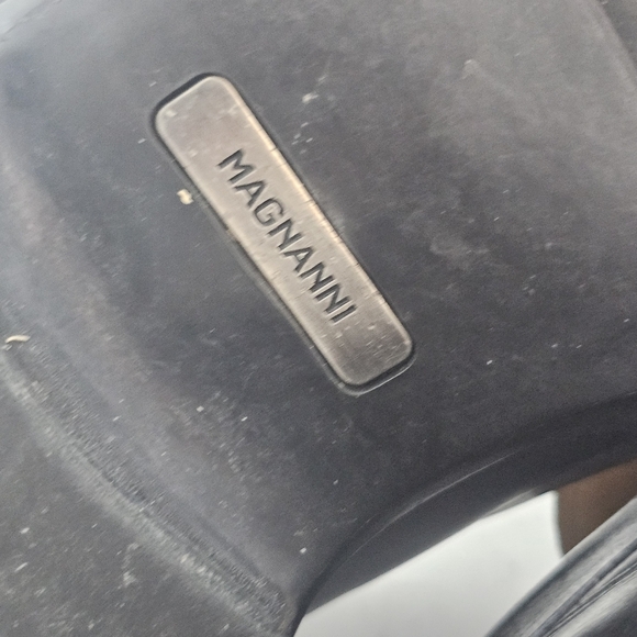 Magnanni Lino Buckle Loafers – Men’s Size 11.5 Black Leather , Made In SPAIN - Picture 10 of 12